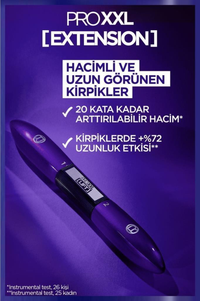 L'Oreal Paris Pro XXL Extension Çift Taraflı Maskara - Uzunluk Etkisi