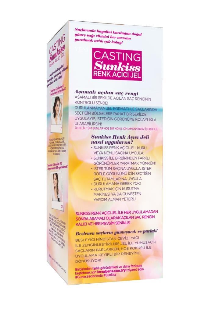 L'Oreal Paris Renk Açıcı Jel - Casting Sunkiss Jelly 100 ml