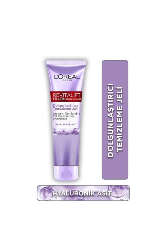 L'Oreal Paris Revitalift Filler Hyaluronik Asit Dolgunlaştırıcı Yüz Temizleme Jeli 150 Ml