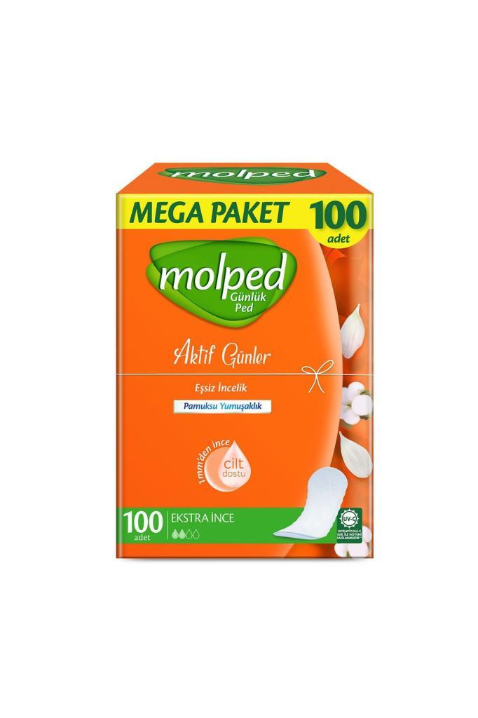 Molped Aktif Günler Günlük Ped 100 Lü