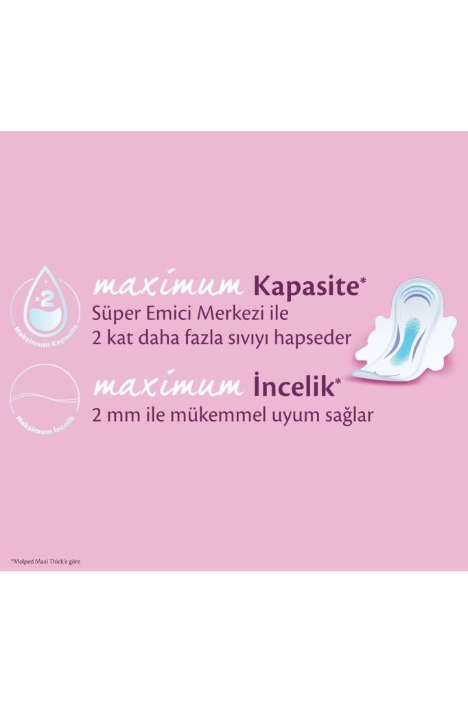 Molped Ultra Hijyenik Ped Gece Süper Avantaj Paketi 48 Adet