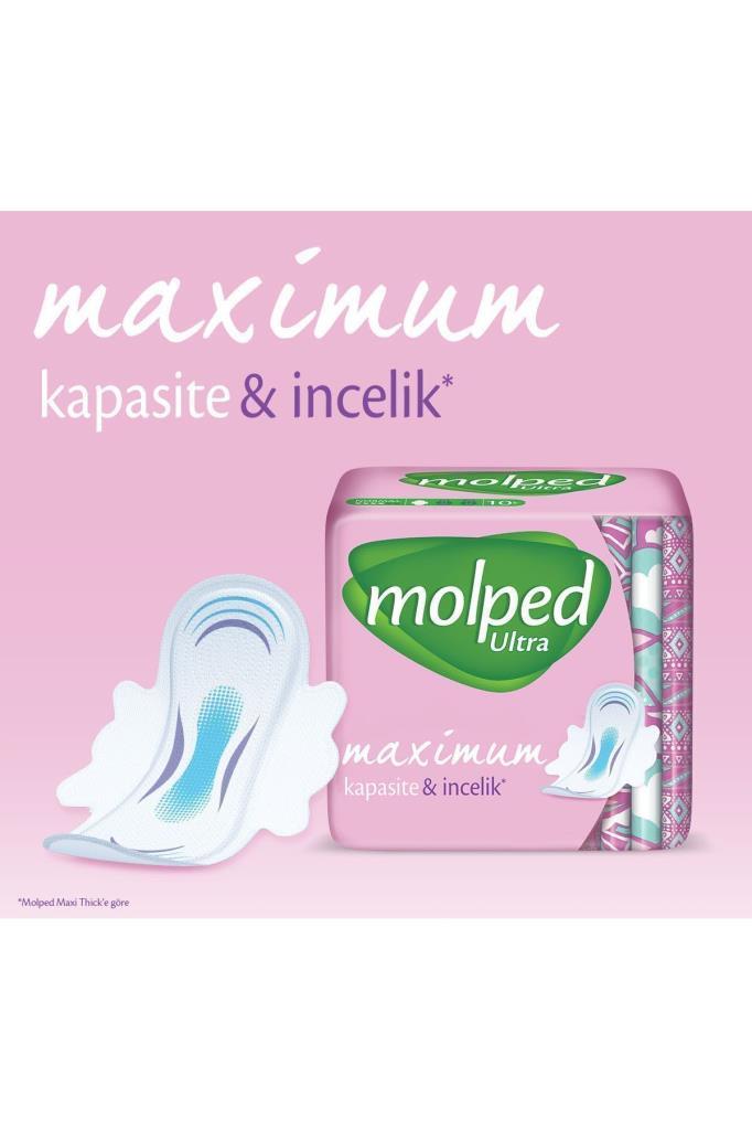 Molped Ultra Hijyenik Ped Normal Süper Avantaj Paketi 72 Adet