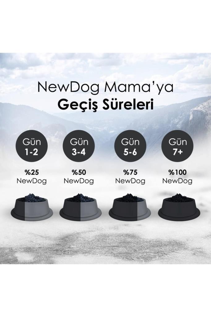 New Dog NewDog Kuzu Etli Pirinçli Yetişkin Köpek Maması 15 kg