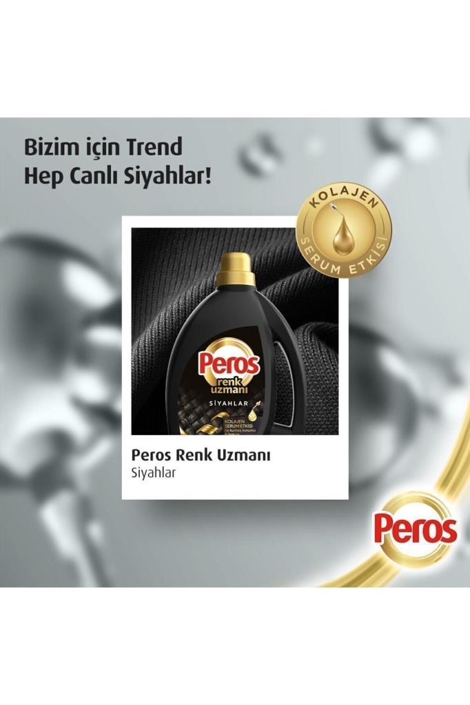 Peros Siyahlar için Sıvı Çamaşır Deterjanı 3 L