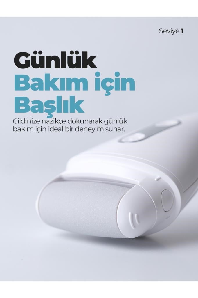 Pirantech BCM-1138T LED Ekran Göstergeli Turbo Modlu Su Geçirmez Ayak Bakım Törpü Makinesi