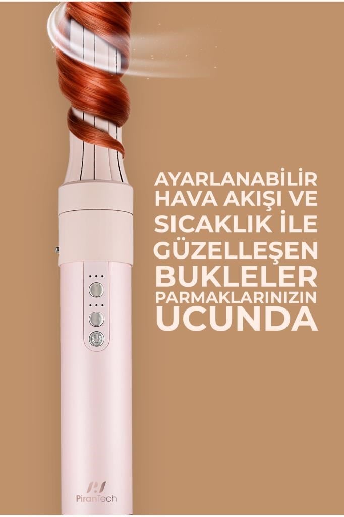 PiranTech KS-92 Profesyonel Saç Kurutma Makinesi ve Şekillendirici | Negatif İyon Teknolojis