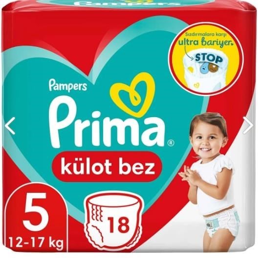 Prima Külot Bebek Bezi 5 Beden 18 Adet Junior 7878