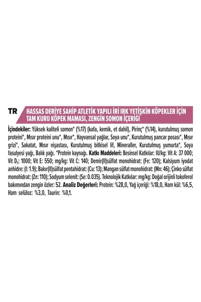 Pro Plan Büyük Irk Somonlu Yetişkin Köpek Maması 14 Kg