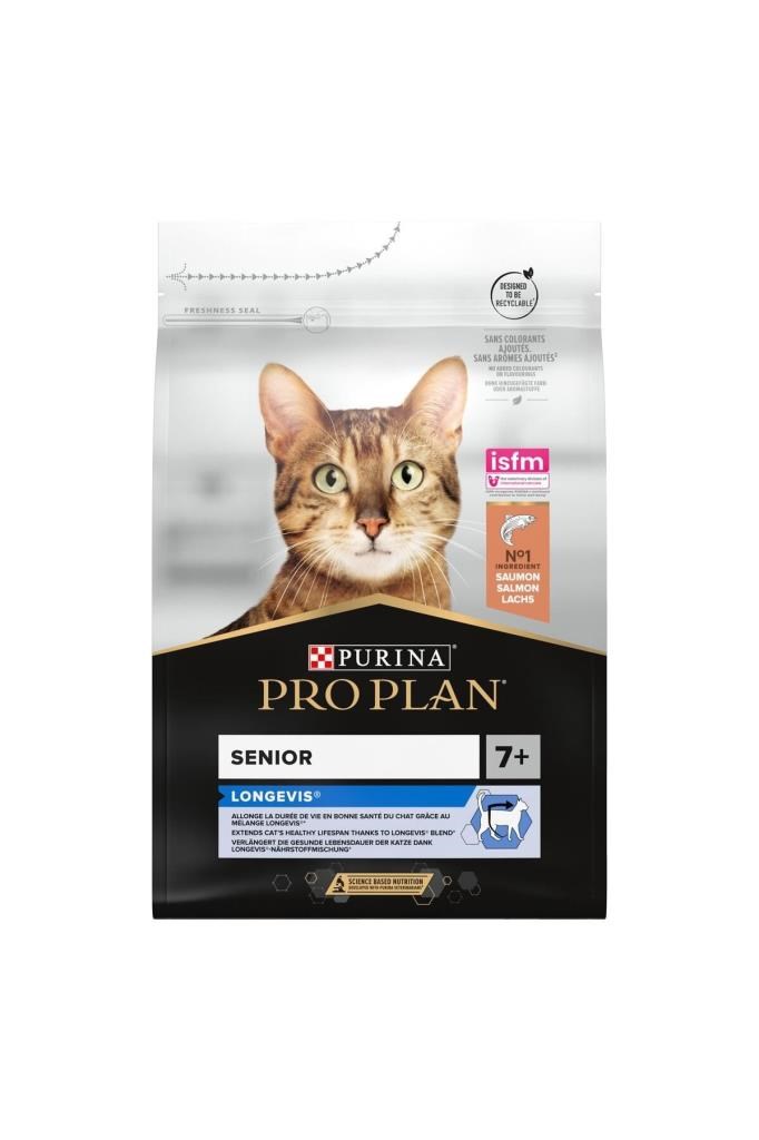 Pro Plan Original Senior +7 Somonlu Yaşlı Kedi Maması 3 Kg