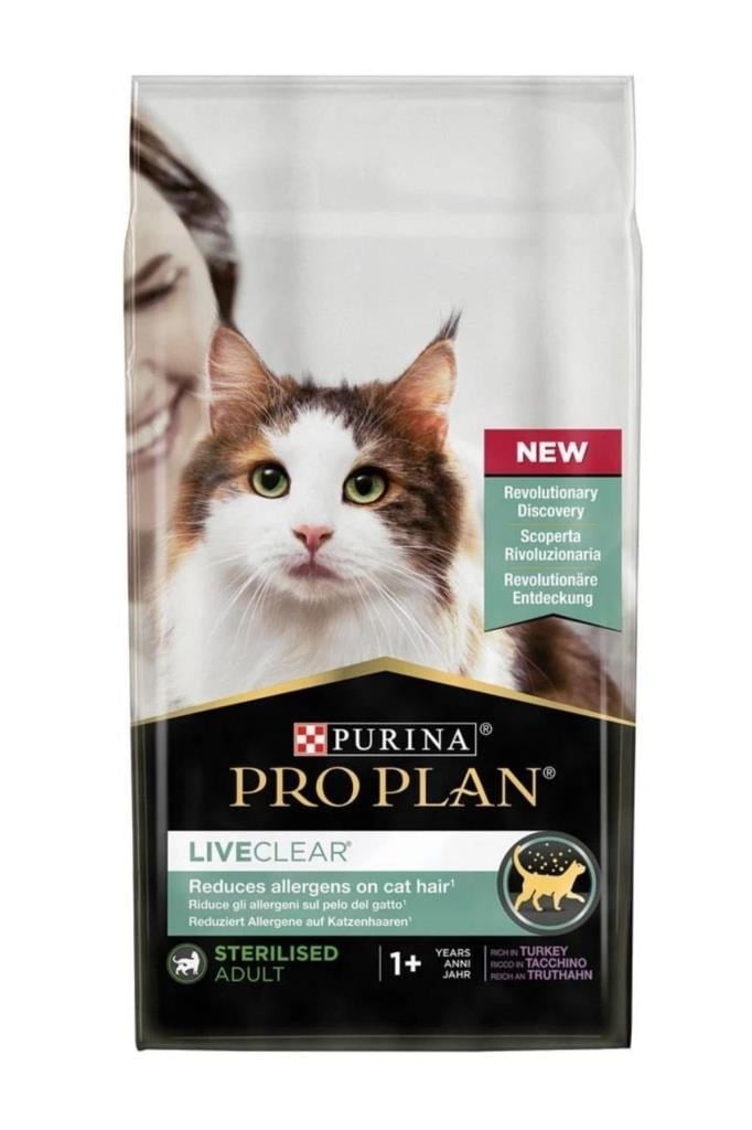 Pro Plan Proplan Liveclear Hindili Kısırlaştırılmış Kedi Maması 7 Kg