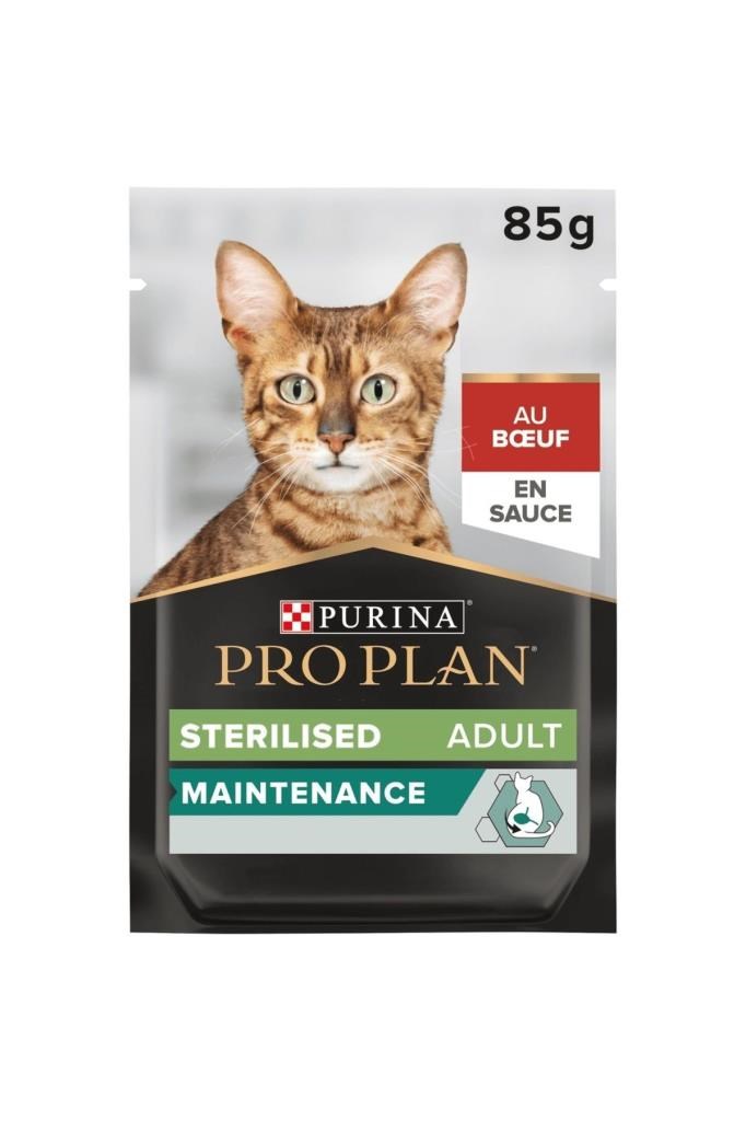 Pro Plan sterilised sığır etli kısırlaştırılmış kedi pouch 85gr 13 adet kedi yaş mama kedi konservesi
