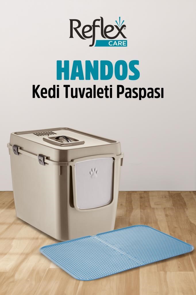 Reflex Care Handos Kedi Tuvaleti Paspası Lacivert (38,5 x 58,5 cm)