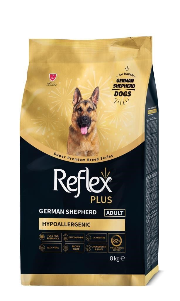 Reflex Plus German Shepherd Yetişkin Köpek Maması 8kg