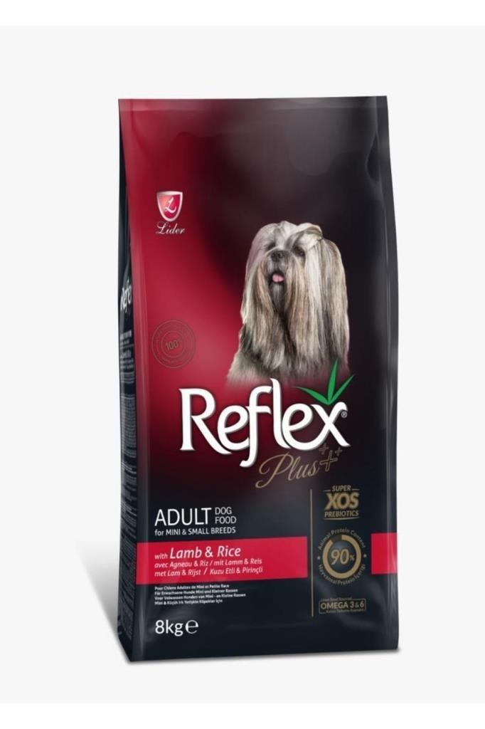 Reflex Plus Kuzulu Pirinç Küçük Irk Köpek Maması 8 Kg