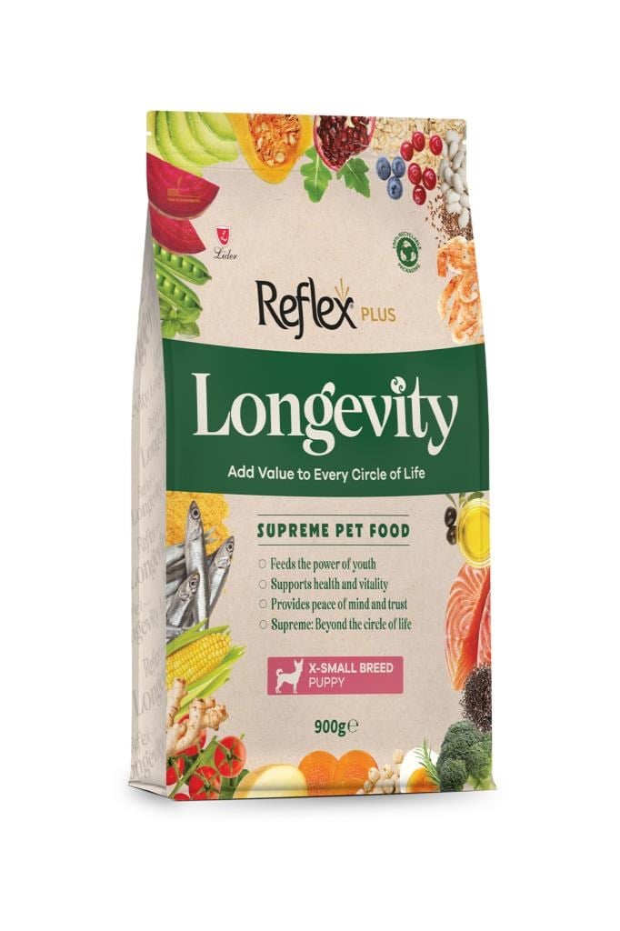 Reflex Plus Longevity Çok Küçük Irk Yavru Köpek Maması 900 gr