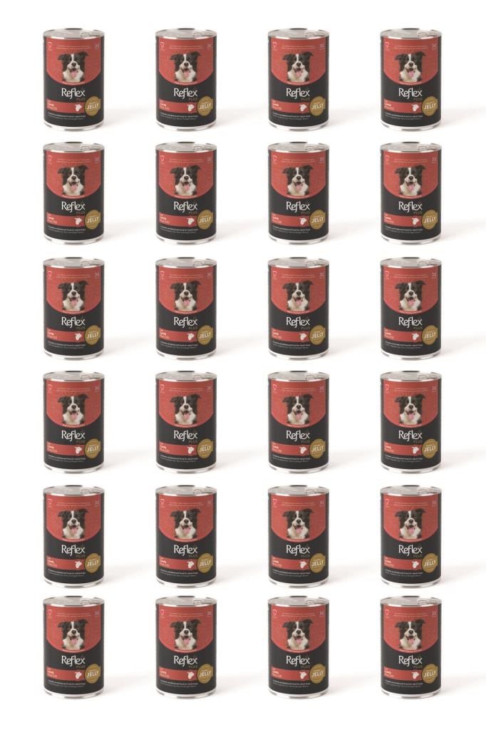 Reflex Plus Parça Kuzu Etli Köpek Konservesi 24X400 Gr