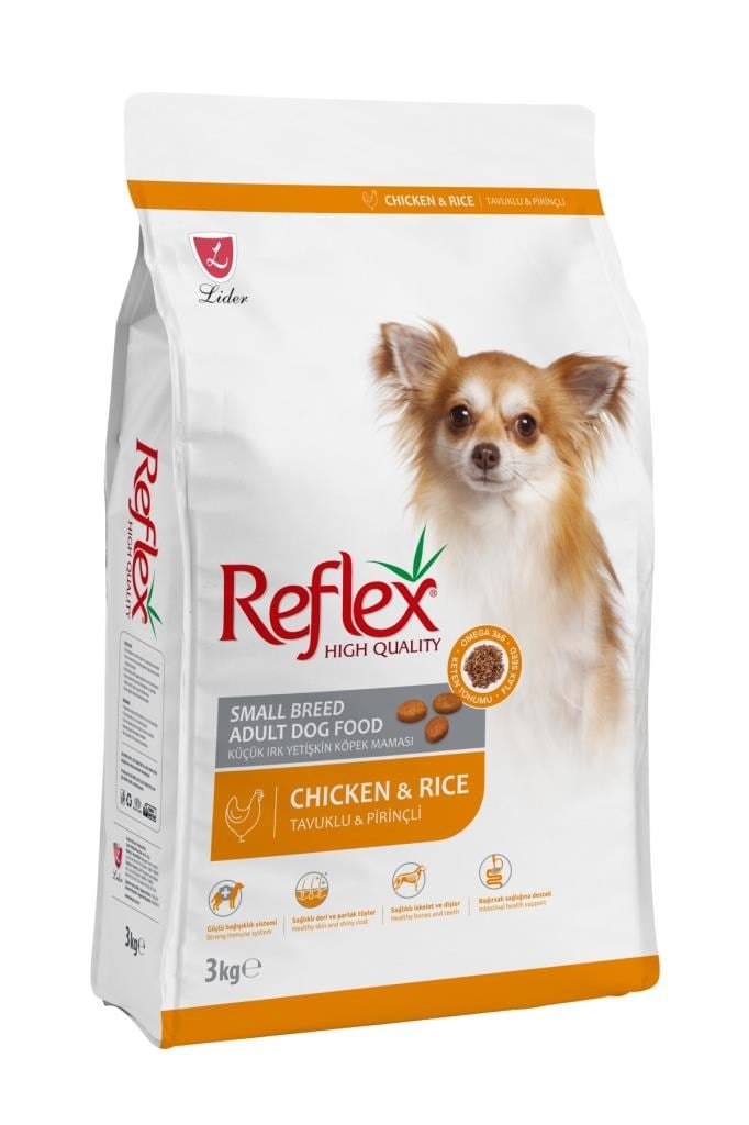 Reflex Tavuklu Küçük Irk Yetişkin Köpek Maması 3 Kg