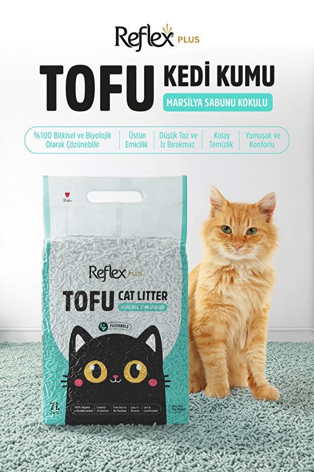 Reflex Tofu Marsilya Sabunu Kokulu Kedi Kumu 2 x 7 Lt