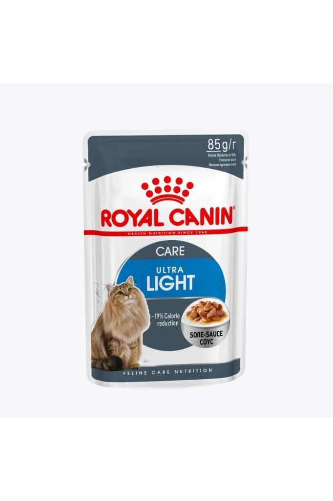 Royal Canin Light Weight Gravy Yetişkin Kedi Yaş Maması 85 Gr*12