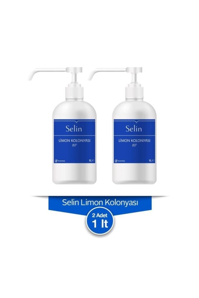 Selin Limon Kolonyası Şişe 2 Lt (1 Lt X 2 Adet) 