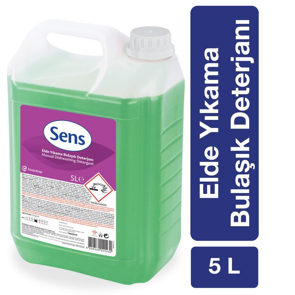 Sens Elde Yıkama Bulaşık Deterjanı 5 Lt