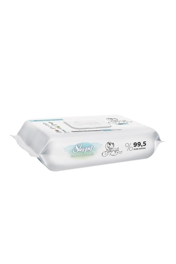 Sleepy Bio Natural Yenidoğan Islak Havlu 40'lı