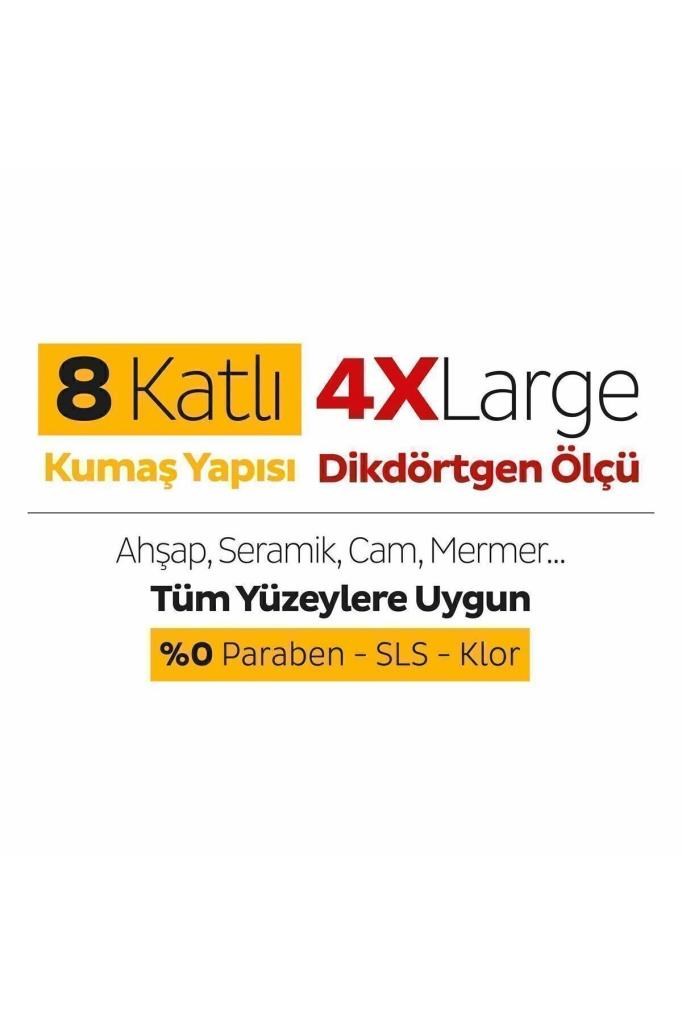 Sleepy Easy Clean Arap Sabunu Katkılı Mopa Uyumlu Yer Temizlik Havlusu&mendili 6x50 (300 YAPRAK)
