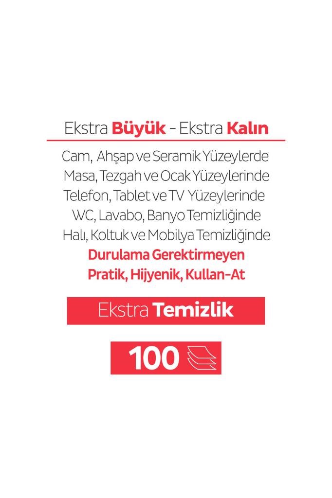 Sleepy Easy Clean Kiraz Çiçeği Yüzey Temizlik Havlusu&mendili 3x100 (300 YAPRAK)