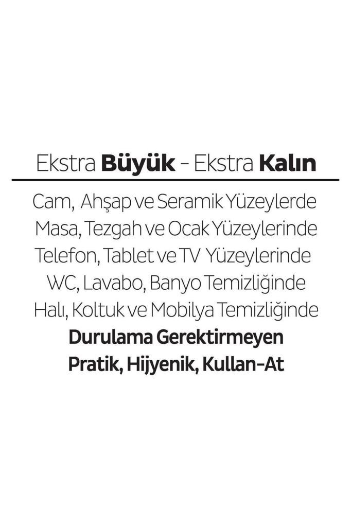 Sleepy Easy Clean Orkide Bahçesi Yüzey Temizlik Havlusu 6x100