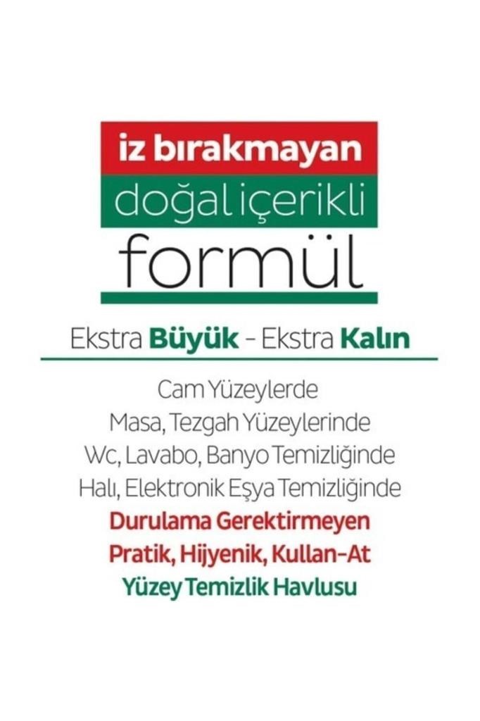 Sleepy Easy Clean Yüzey Tem. Havlusu 100 x4 Adet