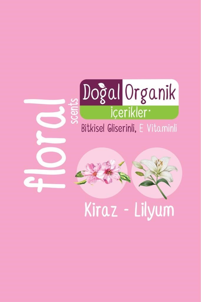 Sleepy Floral Kişisel Bakım Havlusu 100 Yaprak
