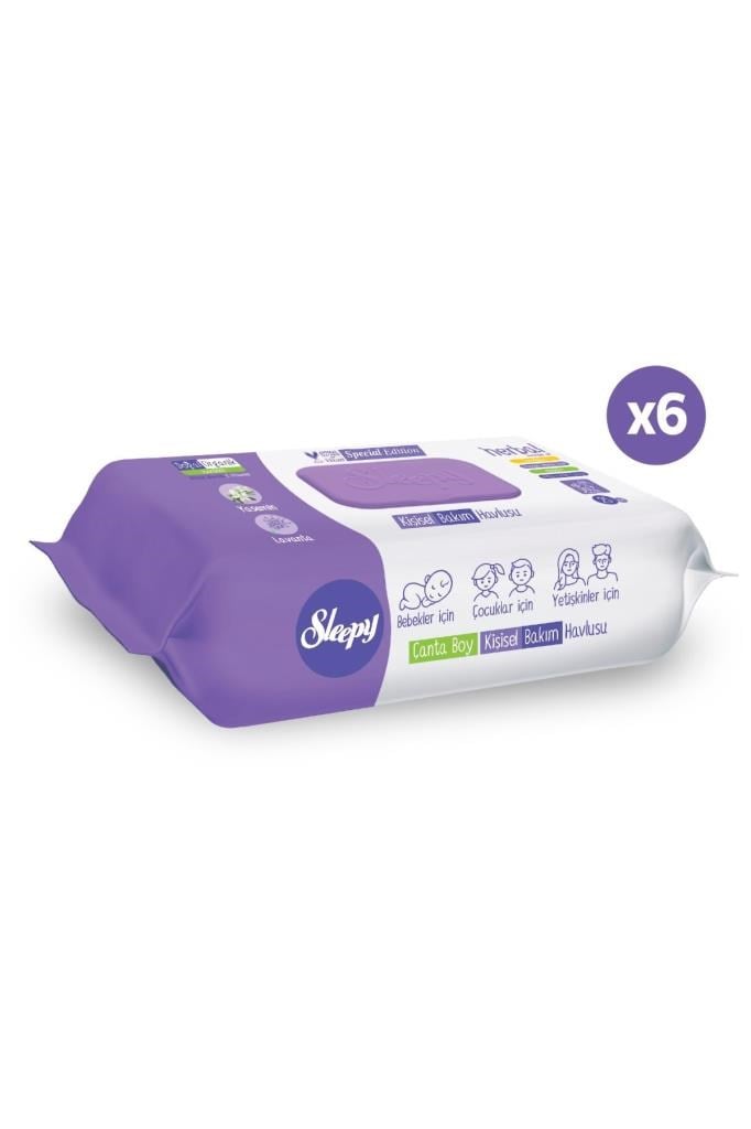 Sleepy Herbal Kişisel Bakım Havlusu Çanta Boy 6x25 (150 Yaprak)