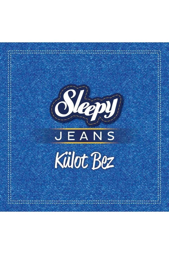 Sleepy Jeans Külot Bez 4 Beden Maxi 4'lü Jumbo 120 Adet (7-14 KG)
