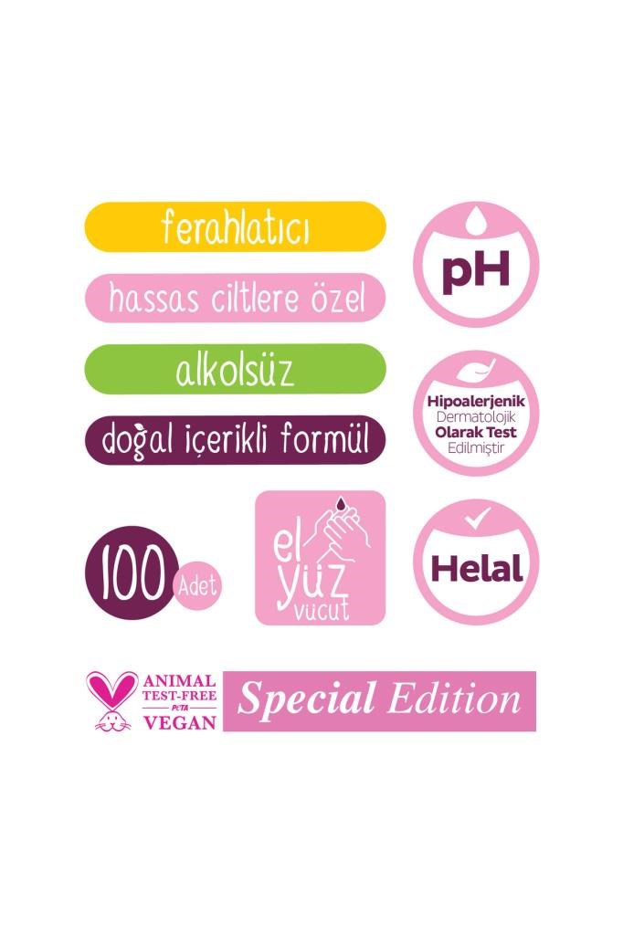 Sleepy Kişisel Bakım Havlusu Karma Paket 3x100 (300 Yaprak)