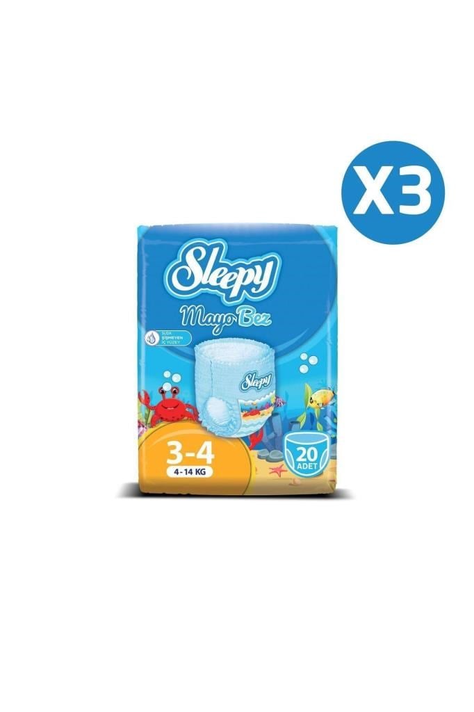 Sleepy Mayo Külot Bez 4 Numara Maxi 60 Adet 4-14 Kg