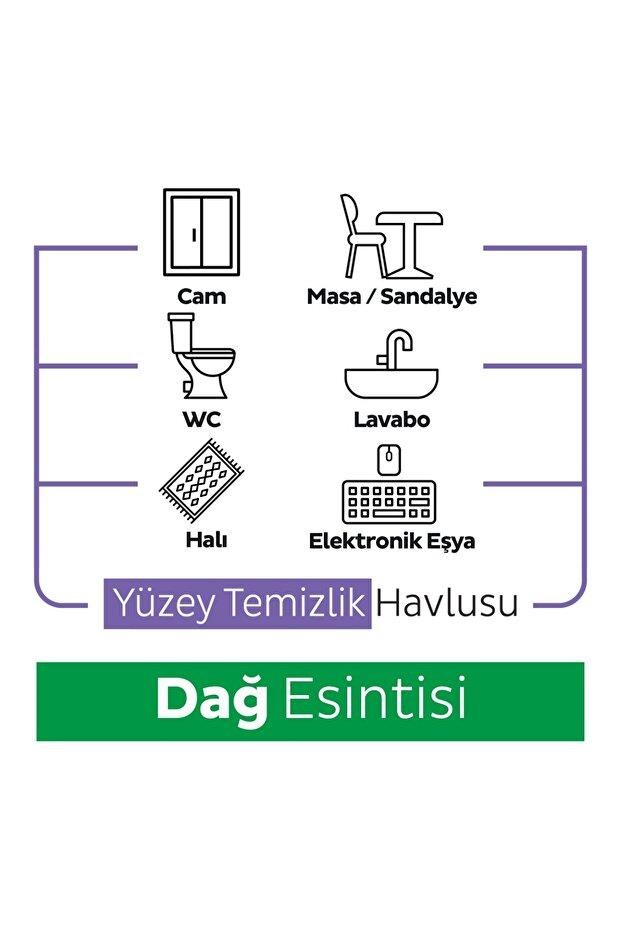 Sleepy Mountain Yüzey Temizlik Havlusu&Mendili Dağ Esintisi 3x100 (300 Yaprak)