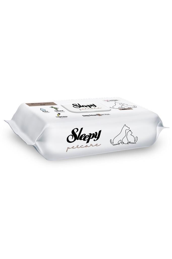 Sleepy Petcare Evcil Hayvan Islak Havlu 60 Lı 7497