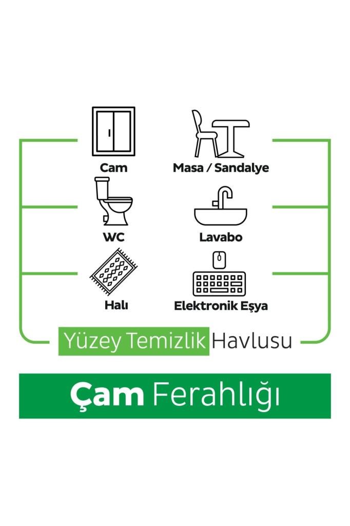 Sleepy Pine Yüzey Temizlik Havlusu&Mendili Çam Ferahlığı 6x100 (600 Yaprak)