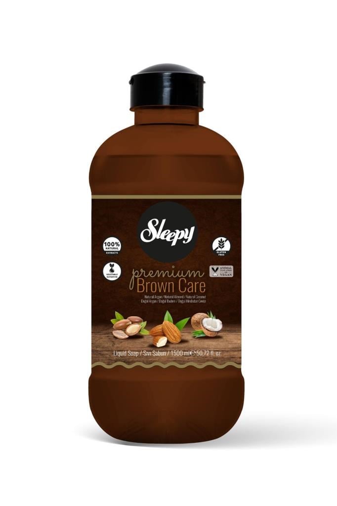 Sleepy Premium Brown Care Sıvı Sabun 1500 ml