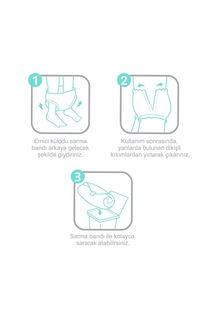 Sleepy Sensitive Antibakteriyel Emici Külot Medium 30 Adet