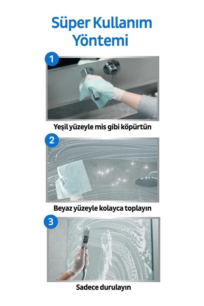 Sleepy Temiz Mutfak Havlu Kireç Çözücü 30 Lu 7670