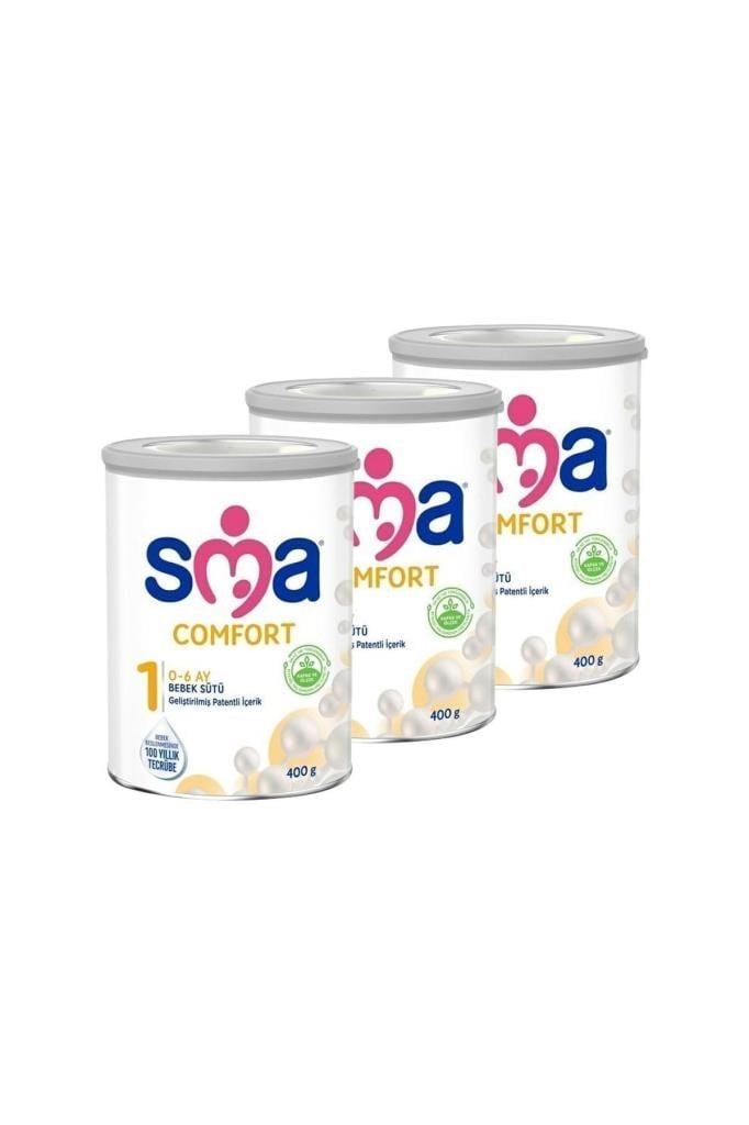 SMA 1 Bebek Sütü Comfort 400 gr X 3 Adet