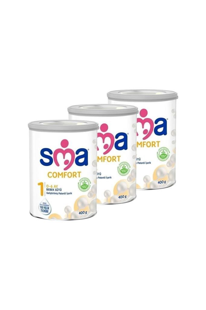 SMA 1 Bebek Sütü Comfort 400 gr X 3 Adet