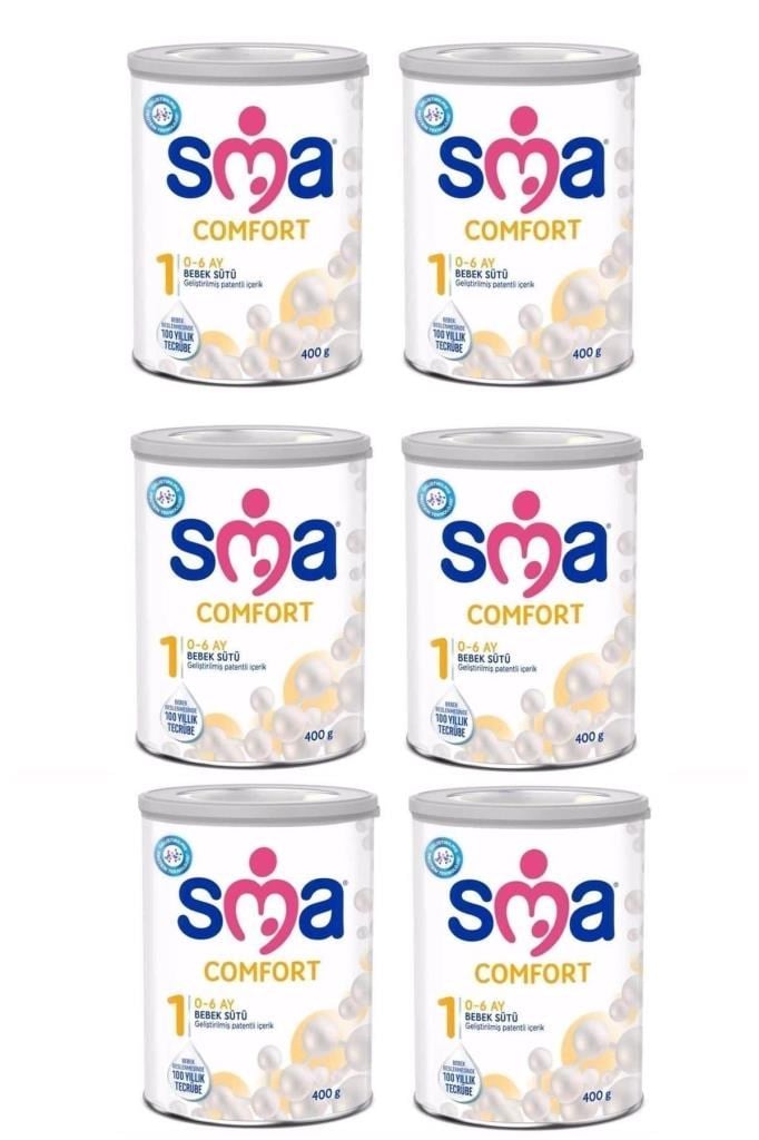 SMA COMFORT 1 Numara 400 GR 0-6 Ay 6`lı (2400GR)