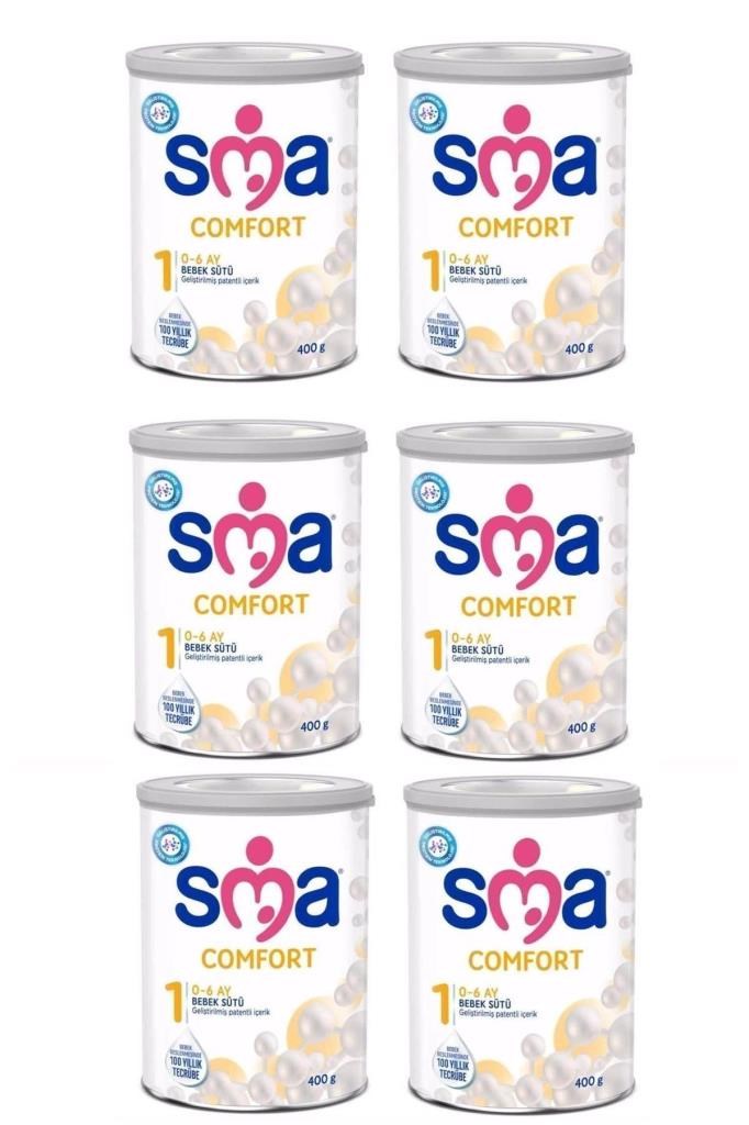 SMA COMFORT 1 Numara 400 GR 0-6 Ay 6`lı (2400GR)