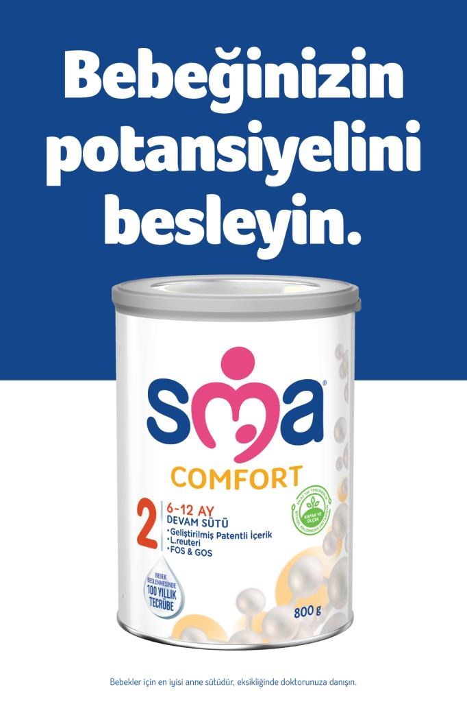 SMA Comfort 2 6-12 Ay Devam Sütü 800 g