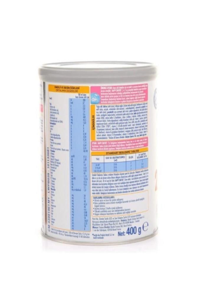 SMA Comfort 2 Bebek Devam Sütü 400 Gr