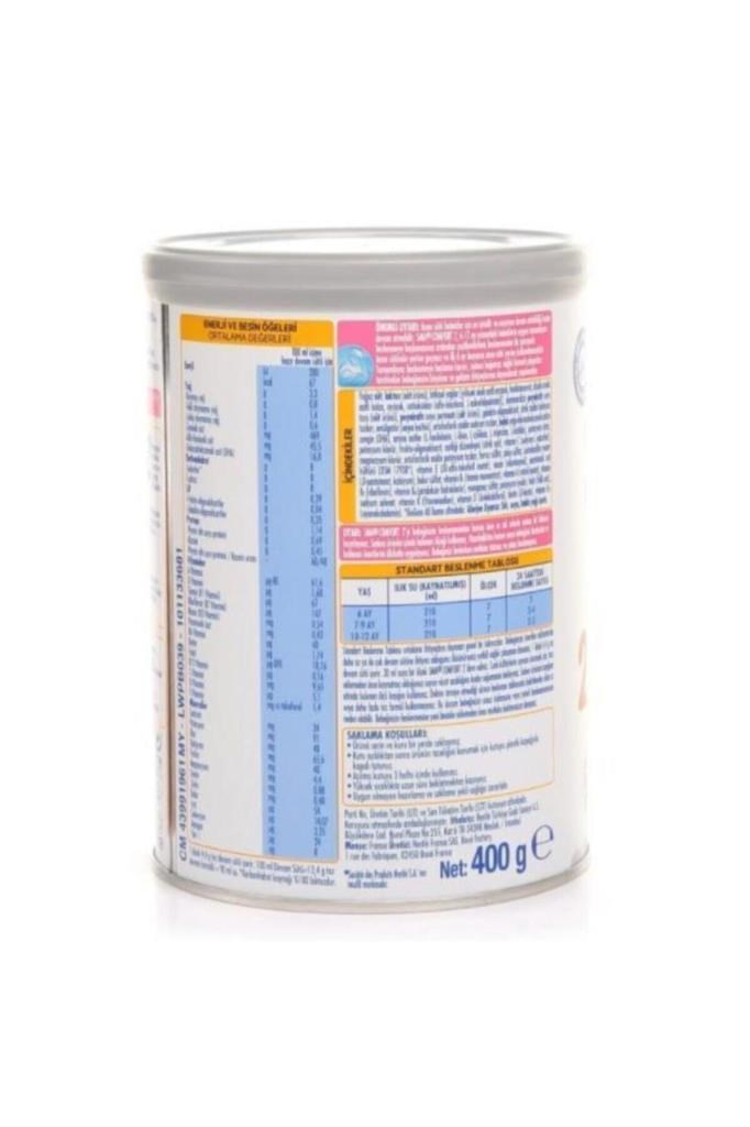 SMA Comfort 2 Bebek Devam Sütü 400 Gr
