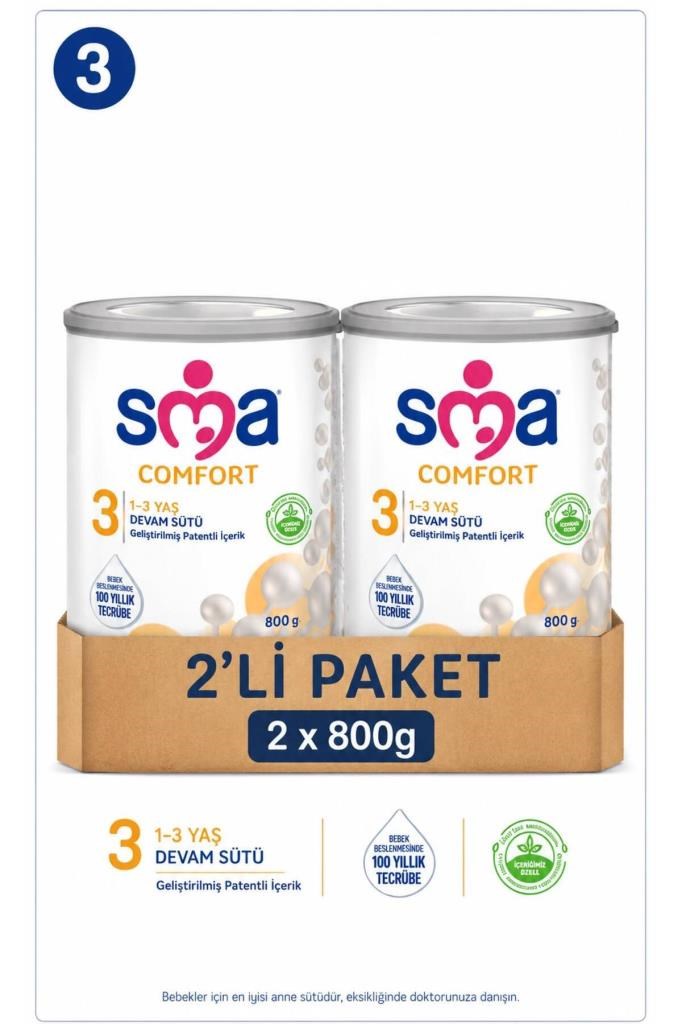 SMA Comfort 3 800 gr 2 Adet