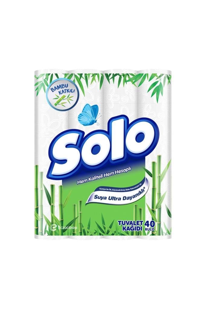 Solo Bambu Katkılı 40lı Tuvalet Kağıdı 